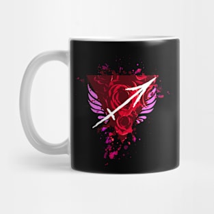 Sagittarius - Red Roses Mug